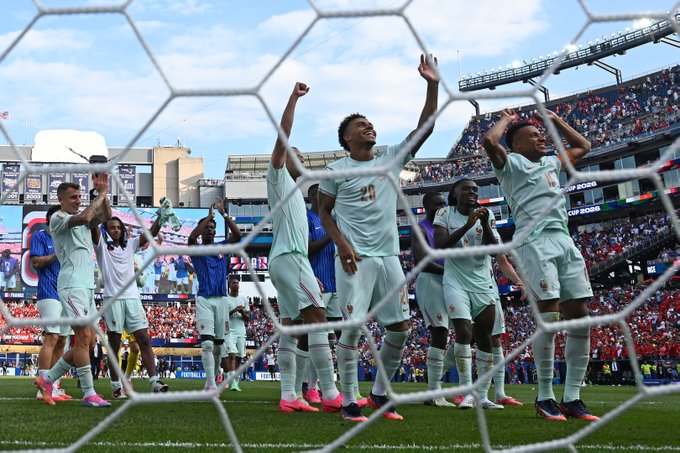 Gol Mbappe dan Dembele Bawa Prancis ke Babak Semifinal