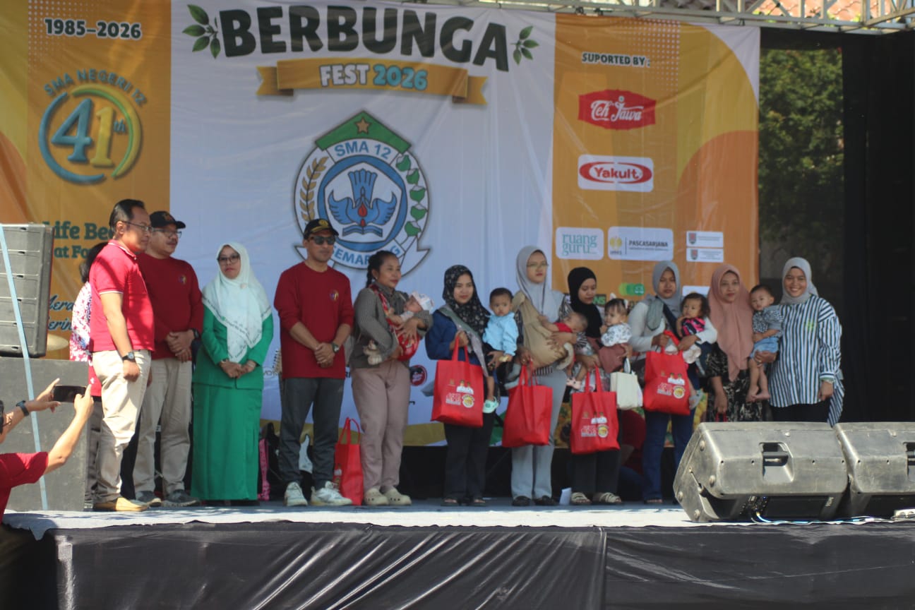 Berbunga Fest 1.0 Meriahkan HUT Ke-41 SMA Negeri 12 Semarang
