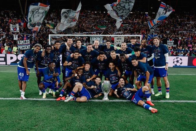 PSG Pertahankan Gelar Piala Super Eropa