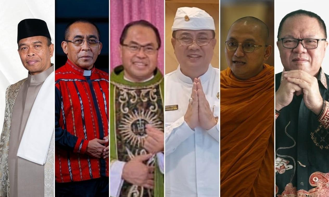 6 Pemuka Agama Pembaca Doa Kebangsaan HUT Ke-81 Kemerdekaan RI, Ini Profilnya