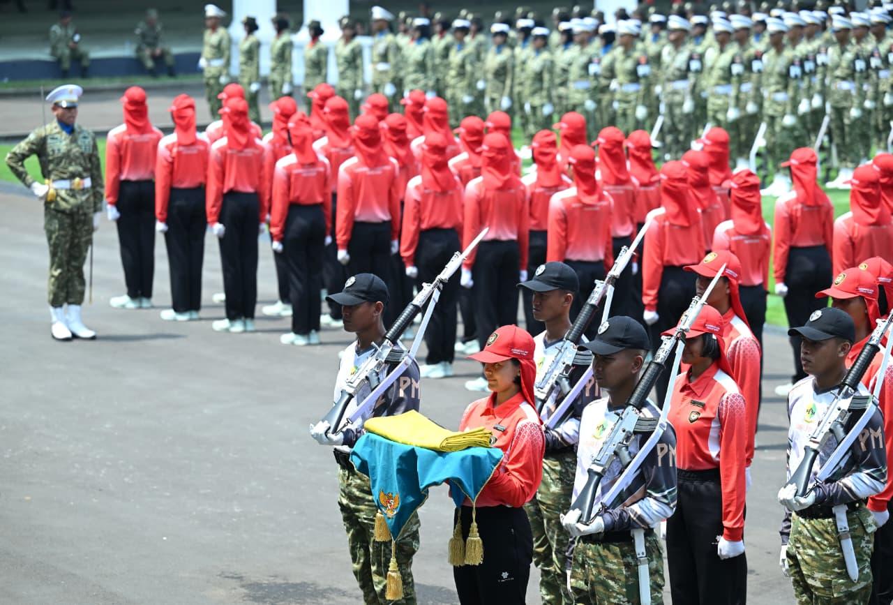 Tim Upacara dan Paskibraka Laksanakan Gladi Bersama di Istana Merdeka