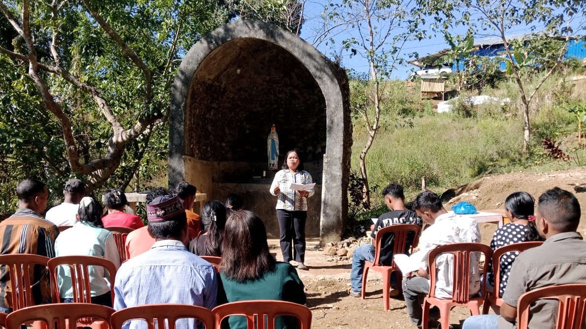Penyuluh Katolik Tetap Hadir Layani Calon Pengantin Pascagempa NTT