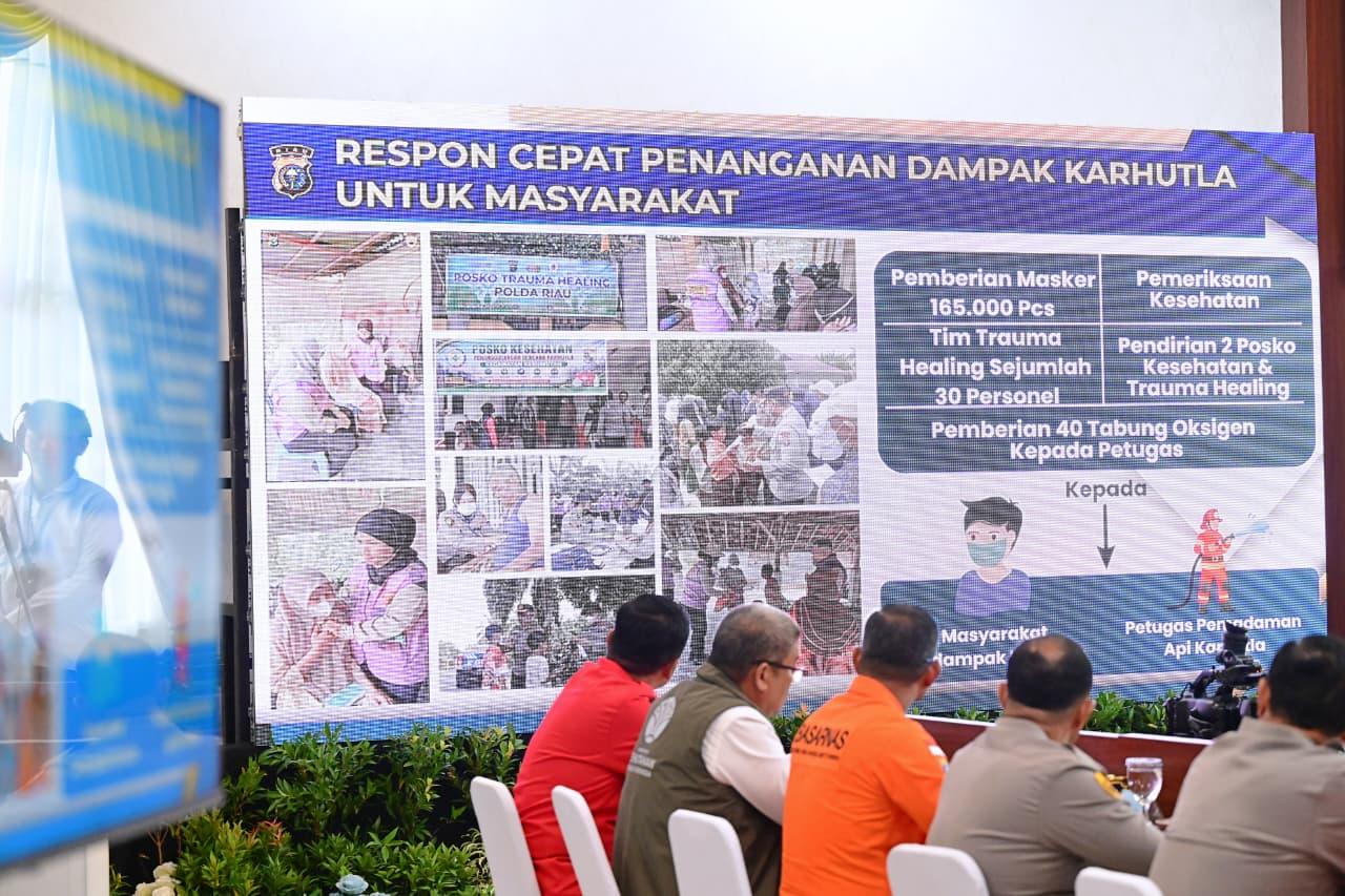Gunakan Waterbombing dan Freefall dalam Penanganan Karhutla