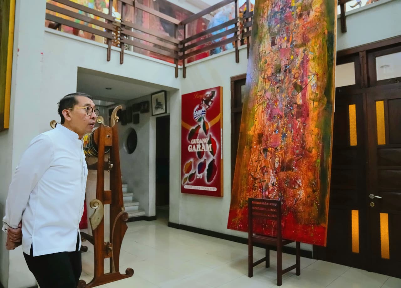 Fadli Zon Kenang Nasirun dan Dedikasinya bagi Seni Rupa Indonesia