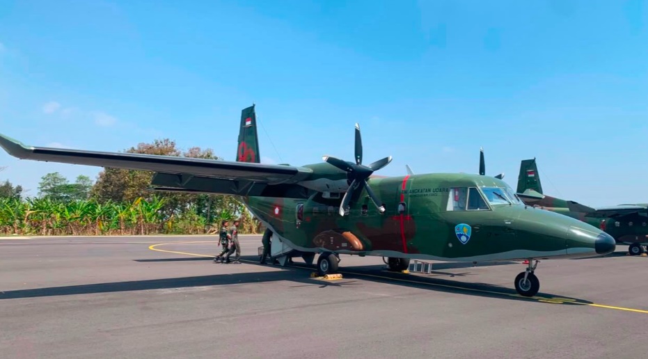 5 Pesawat OMC TNI AU Perkuat Operasi Penanganan Karhutla