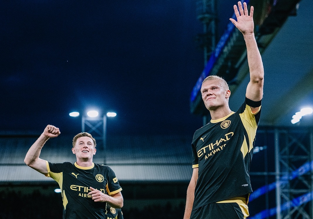 Manchester City Bekuk Crystal Palace 4-1
