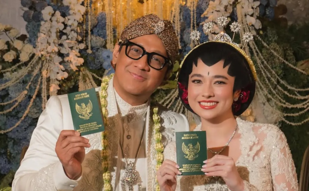 Andre Taulany dan Amanda Rigby Resmi Menikah, Ini Maharnya