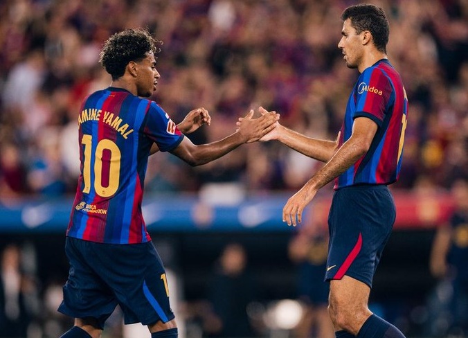 Barcelona Gilas Rayo Vallecano 5-2