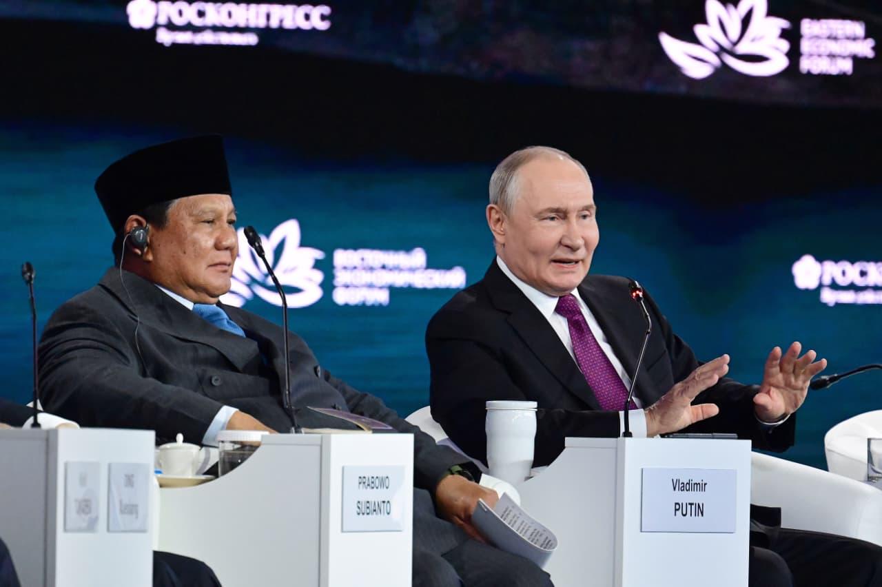 Prabowo Tegaskan Politik Nonblok, Putin Soroti Posisi Strategis Indonesia di Dunia