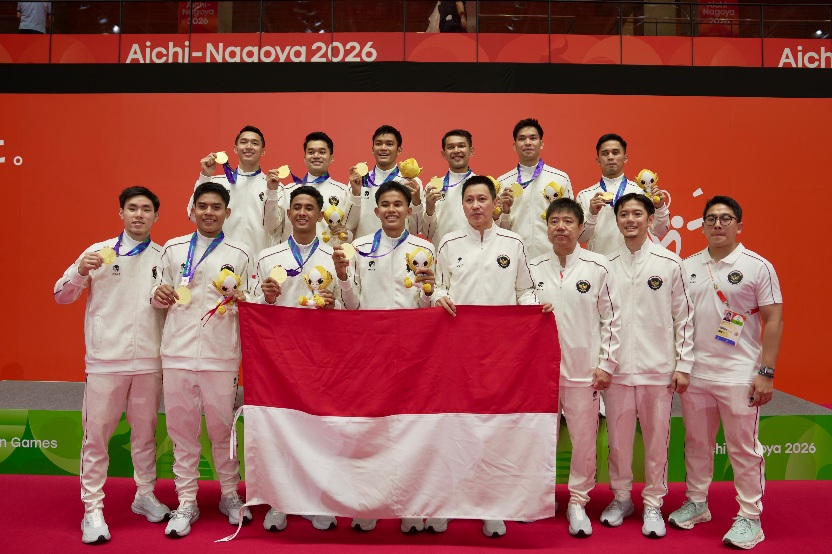 Bulu Tangkis Beregu Putra Raih Emas Pertama, Akhiri Puasa 28 Tahun