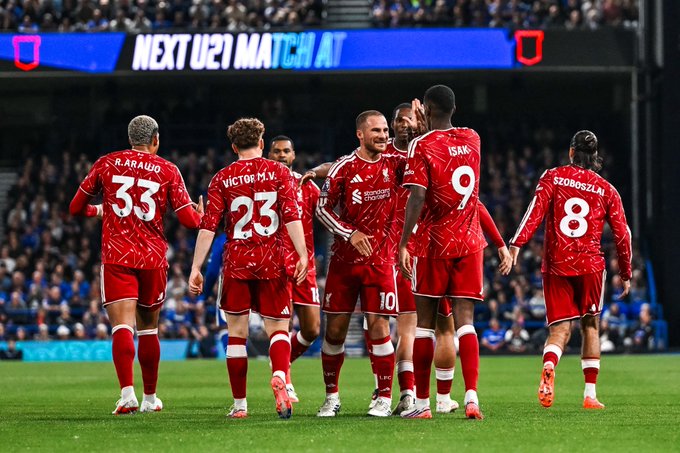 Liverpool Raih Kemenangan Perdana, Tundukkan Ipswich 0-2