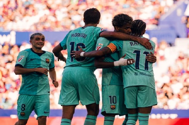Barcelona Masih Sempurna, Bekuk Levante 2-4