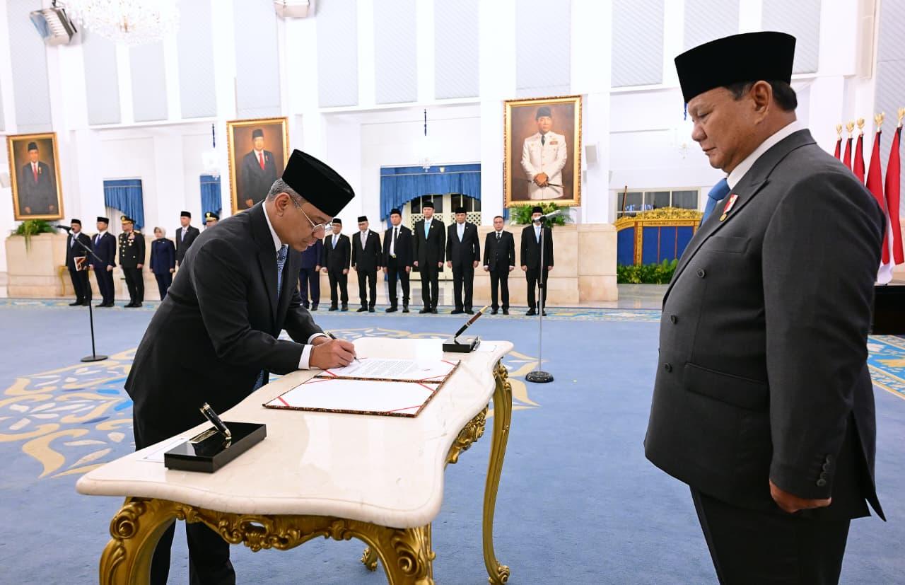 Prabowo Copot Purbaya, Lantik Suahasil Nazara Jadi Menteri Keuangan