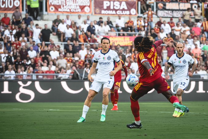 Sengit! AS Roma vs Inter Berakhir Tanpa Pemenang