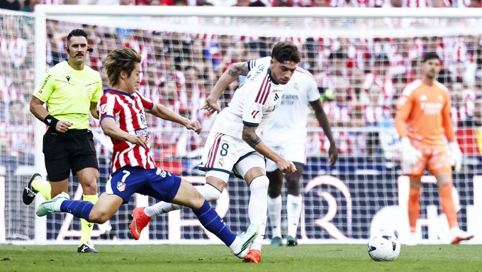 Atletico Bungkam Real Madrid 2-1