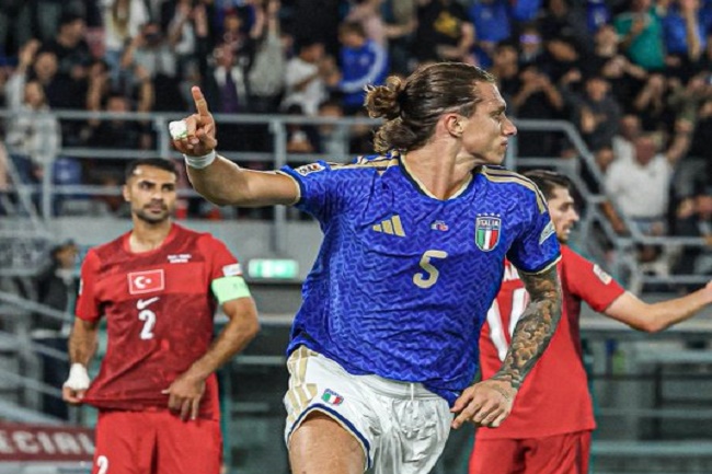 UEFA Nations League: Italia Bekuk Turki 3-1