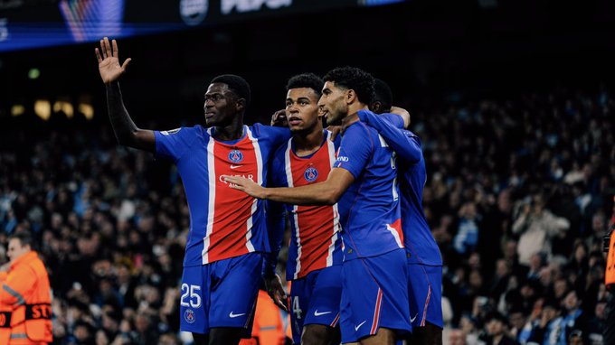 PSG Hajar Manchester City 2-4