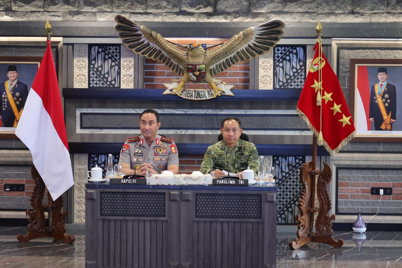 Kapolri Sambangi  Panglima TNI, Perkuat Sinergi Jaga Stabilitas Keamanan