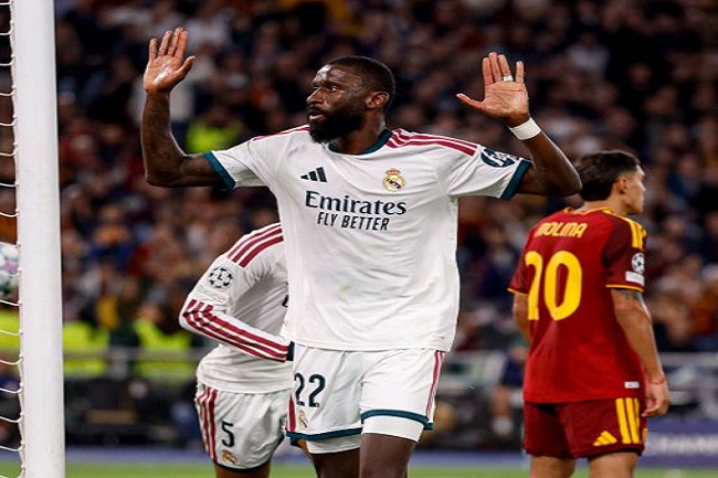 Dramatis, Real Madrid Bekuk AS Roma dalam Laga 7 Gol