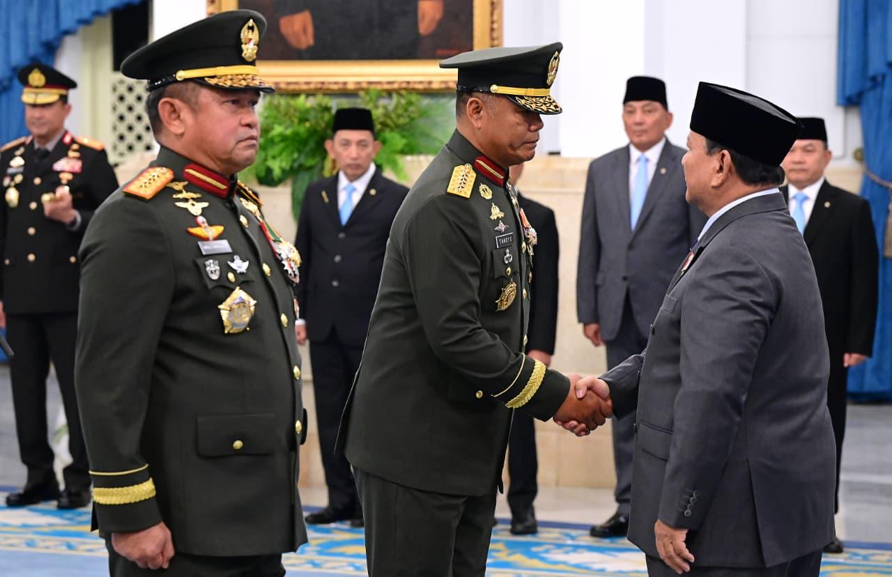 Jenderal Maruli dan Jenderal Tandyo Budi Tukar Posisi