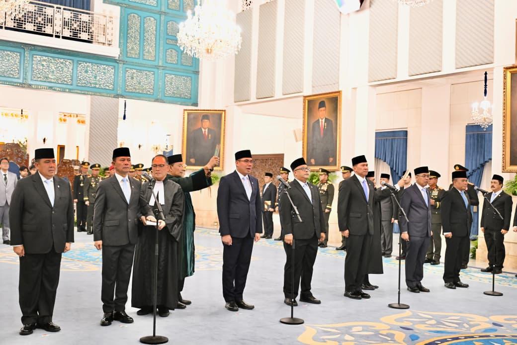 Prabowo Lantik Empat Wakil Menteri